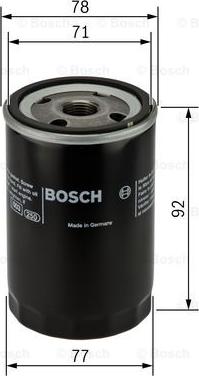BOSCH F 026 407 017 - Eļļas filtrs autodraugiem.lv