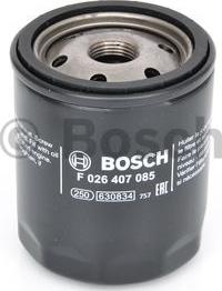 BOSCH F 026 407 085 - Eļļas filtrs autodraugiem.lv