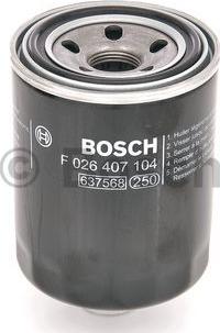BOSCH F 026 407 104 - Eļļas filtrs autodraugiem.lv