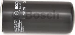 BOSCH F 026 407 115 - Eļļas filtrs autodraugiem.lv