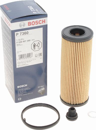 BOSCH F 026 407 360 - Eļļas filtrs autodraugiem.lv