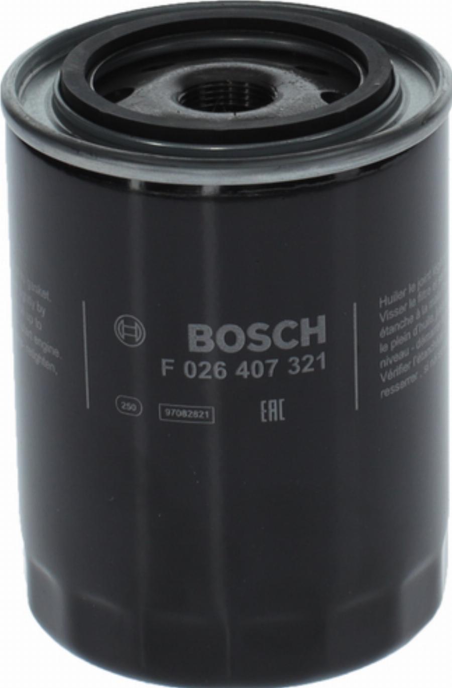 BOSCH F 026 407 321 - Eļļas filtrs autodraugiem.lv