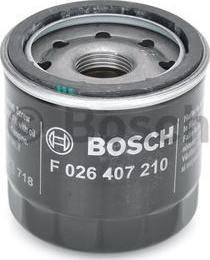 BOSCH F 026 407 210 - Eļļas filtrs autodraugiem.lv