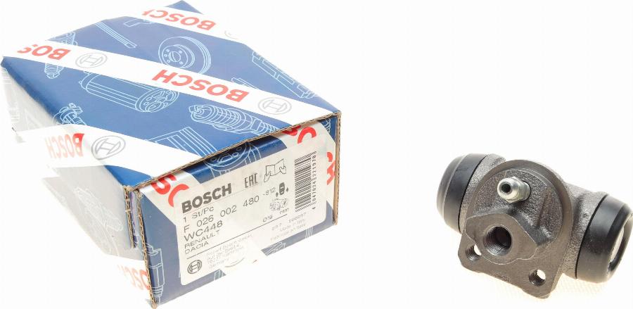 BOSCH F 026 002 480 - Riteņa bremžu cilindrs autodraugiem.lv