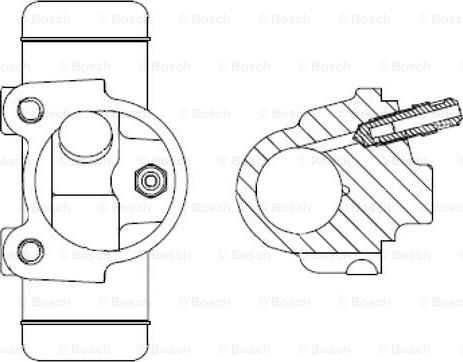 BOSCH F 026 002 097 - Riteņa bremžu cilindrs autodraugiem.lv