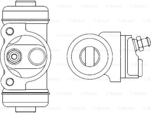 BOSCH F 026 002 354 - Riteņa bremžu cilindrs autodraugiem.lv