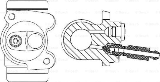 BOSCH F 026 002 363 - Riteņa bremžu cilindrs autodraugiem.lv