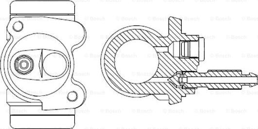 BOSCH F 026 002 362 - Riteņa bremžu cilindrs autodraugiem.lv