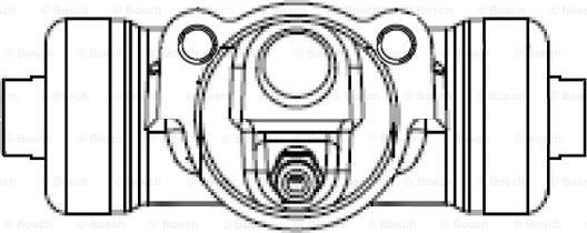 BOSCH F 026 002 386 - Riteņa bremžu cilindrs autodraugiem.lv