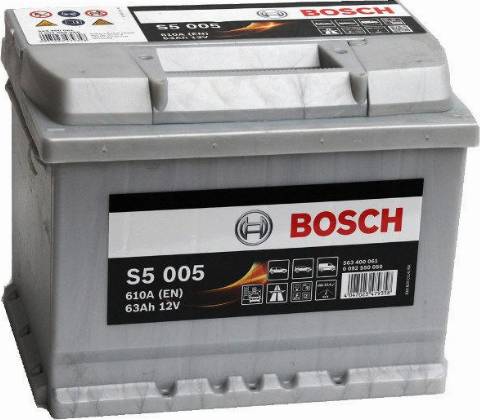 BOSCH S5005 - Startera akumulatoru baterija autodraugiem.lv