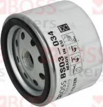 BOSS FILTERS BS03-134 - Eļļas filtrs autodraugiem.lv