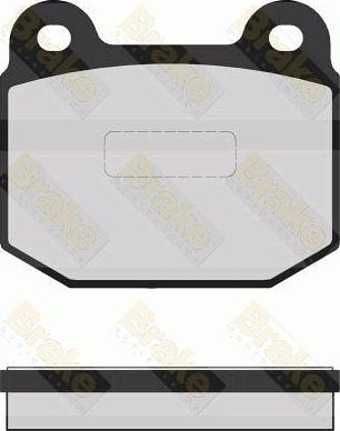 Brake Engineering PA1592 - Bremžu uzliku kompl., Disku bremzes autodraugiem.lv