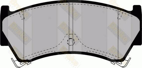 Brake Engineering PA1377 - Bremžu uzliku kompl., Disku bremzes autodraugiem.lv