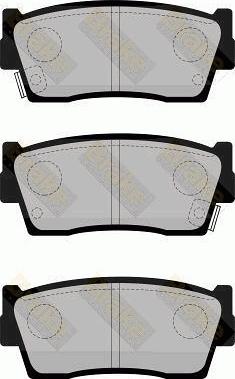 Brake Engineering PA826 - Bremžu uzliku kompl., Disku bremzes autodraugiem.lv