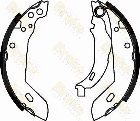 Brake Engineering SH1158 - Bremžu loku komplekts autodraugiem.lv