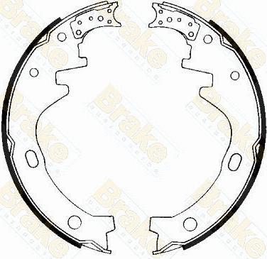 Brake Engineering SH1259 - Bremžu loku komplekts autodraugiem.lv