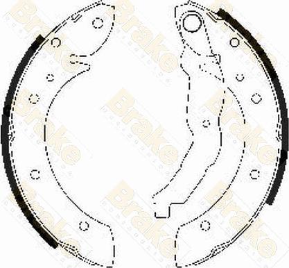 Brake Engineering SH2483 - Bremžu loku komplekts autodraugiem.lv