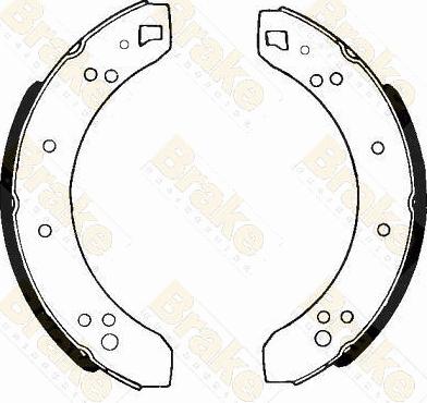 Brake Engineering SH2070 - Bremžu loku komplekts autodraugiem.lv