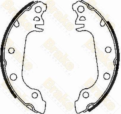 Brake Engineering SH2139 - Bremžu loku komplekts autodraugiem.lv