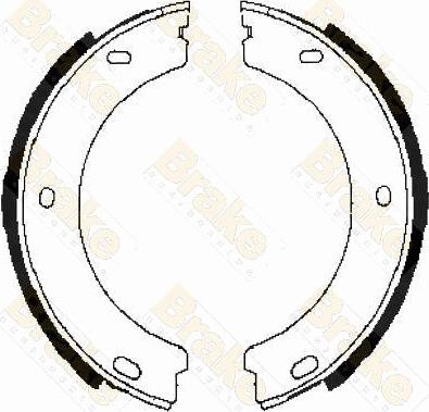 Brake Engineering SH2340 - Bremžu loku kompl., Stāvbremze autodraugiem.lv