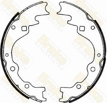 Brake Engineering SH2322 - Bremžu loku komplekts autodraugiem.lv