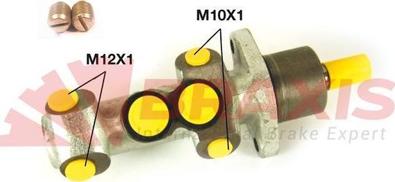 Braxis AJ0023 - Galvenais bremžu cilindrs autodraugiem.lv