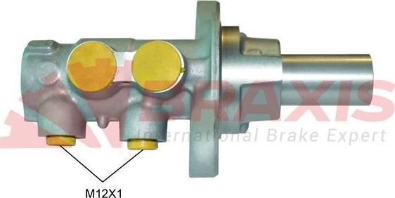 Braxis AJ0182 - Galvenais bremžu cilindrs autodraugiem.lv