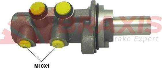 Braxis AJ0139 - Galvenais bremžu cilindrs autodraugiem.lv