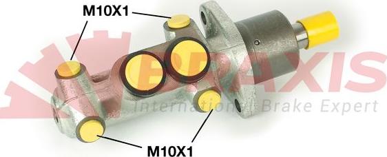 Braxis AJ0216 - Galvenais bremžu cilindrs autodraugiem.lv