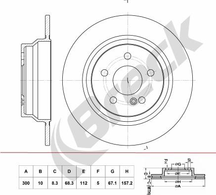 BOSCH 0 986 479 041 - Bremžu diski autodraugiem.lv