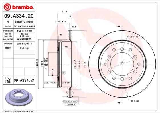 Breco BS 8905 - Bremžu diski autodraugiem.lv