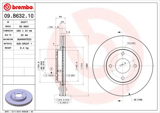 Breco BS 8981 - Bremžu diski autodraugiem.lv