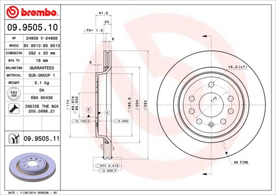 Breco BS 8513 - Bremžu diski autodraugiem.lv