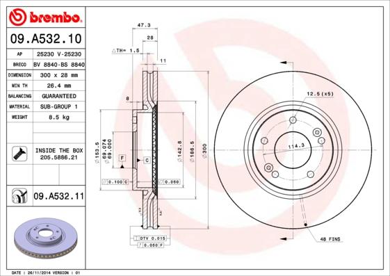 Breco BS 8840 - Bremžu diski autodraugiem.lv