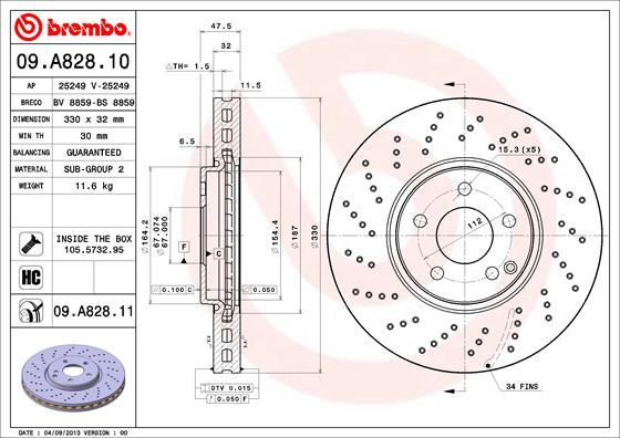 Breco BS 8859 - Bremžu diski autodraugiem.lv