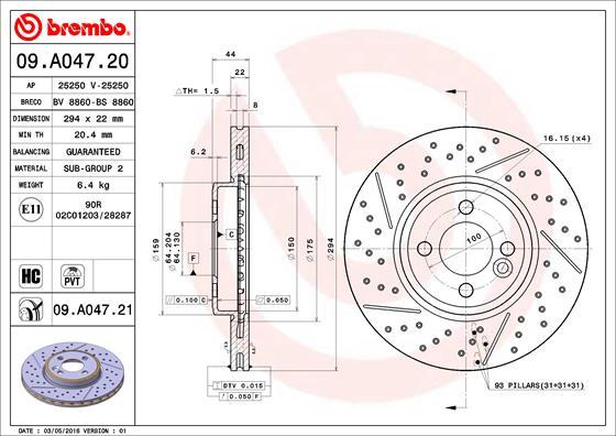 Breco BS 8860 - Bremžu diski autodraugiem.lv