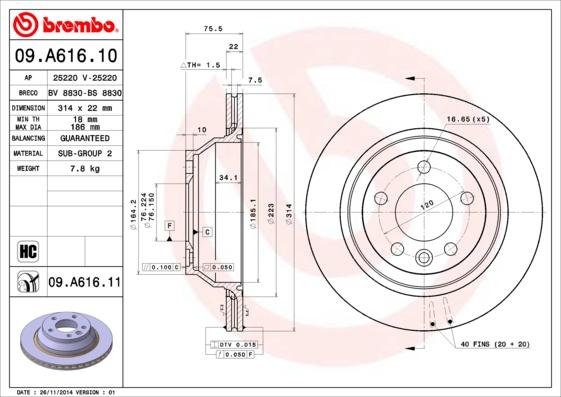 Breco BS 8830 - Bremžu diski autodraugiem.lv