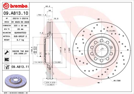Breco BS 8829 - Bremžu diski autodraugiem.lv