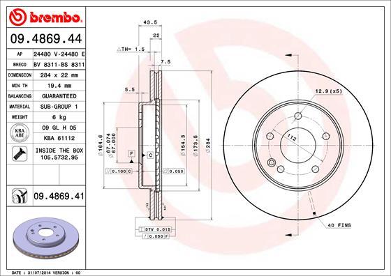 Breco BS 8311 - Bremžu diski autodraugiem.lv