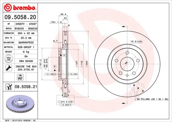 Breco BS 8235 - Bremžu diski autodraugiem.lv