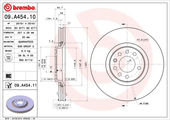 Breco BS 8771 - Bremžu diski autodraugiem.lv