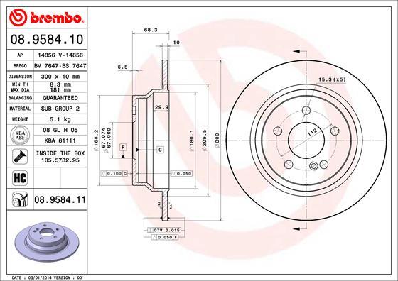 Breco BS 7647 - Bremžu diski autodraugiem.lv