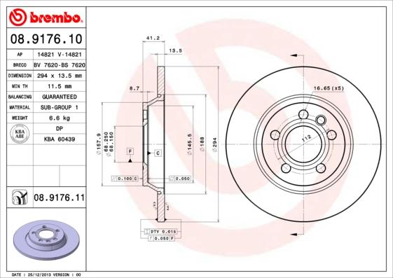 Breco BS 7620 - Bremžu diski autodraugiem.lv