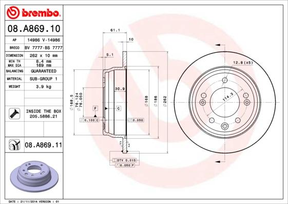 Breco BS 7777 - Bremžu diski autodraugiem.lv