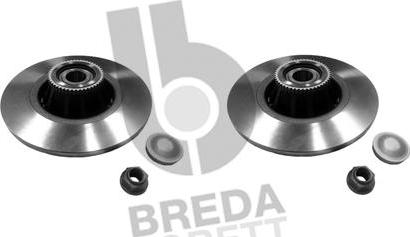 Breda Lorett DFM0001 - Bremžu diski autodraugiem.lv
