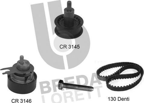 Breda Lorett KCD0224 - Zobsiksnas komplekts autodraugiem.lv