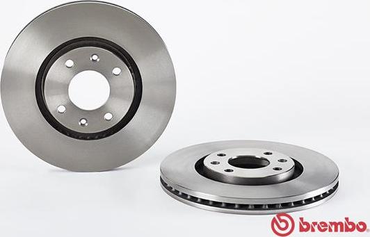 Brembo 09.9619.10 - Bremžu diski autodraugiem.lv