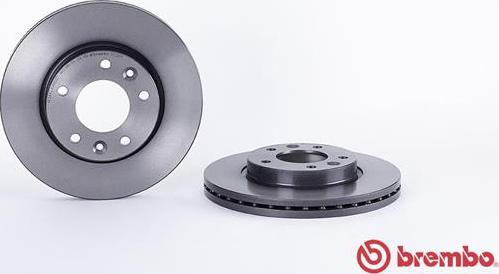 Brembo 09.9726.11 - Bremžu diski autodraugiem.lv