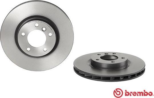 Brembo 09.5934.11 - Bremžu diski autodraugiem.lv