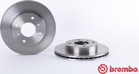 Brembo 09.5449.11 - Bremžu diski autodraugiem.lv